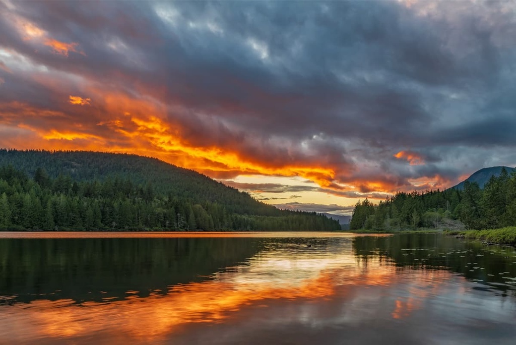 Inland Lake, Far Northern Rockies, British Columbia