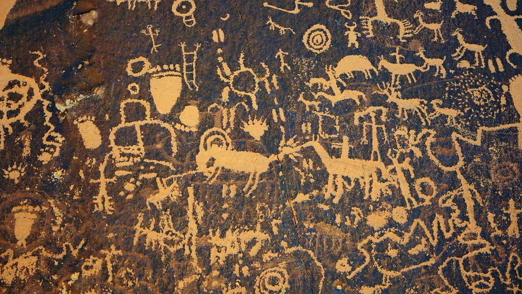 Newspaper Rock State Historic Monument, Fiddler Butte Wilderness Study Area, Utah