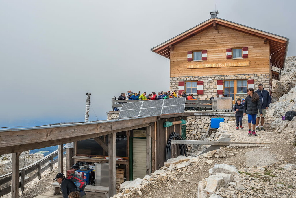 Rifugio Torre di Pisa, Fiemme Mountains