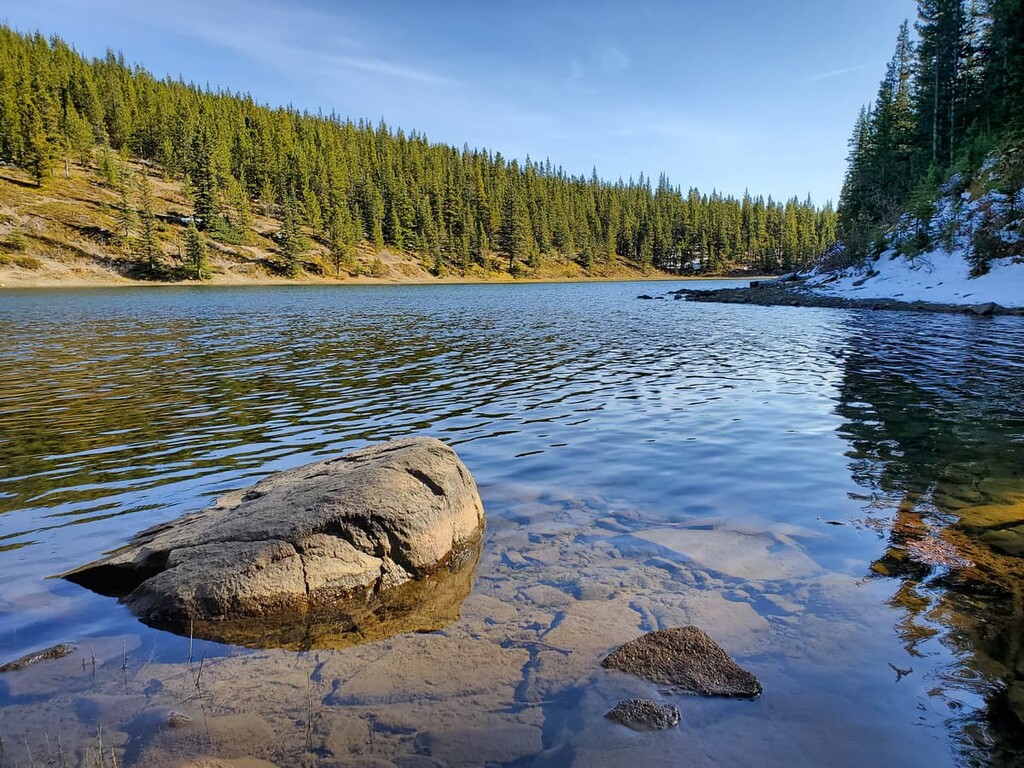 Allstones Lake, First Range, Alberta