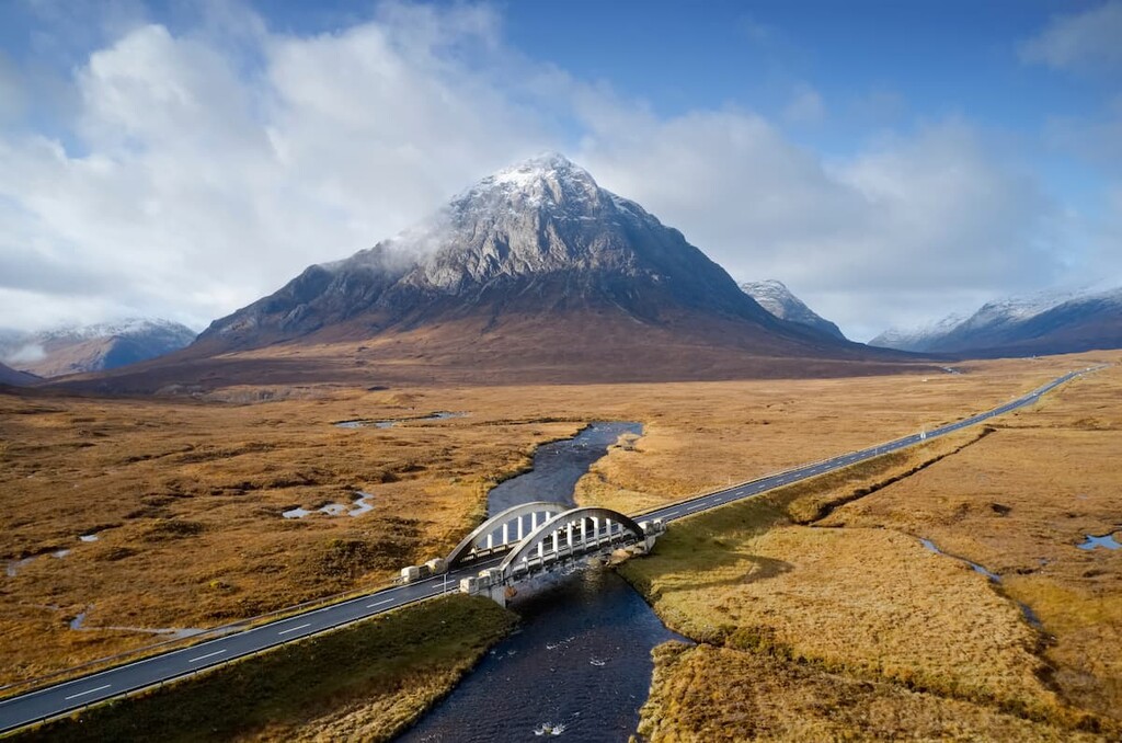 Buachaille Etive Beag, A82 road, Glencoe National Nature Reserve, Scotland