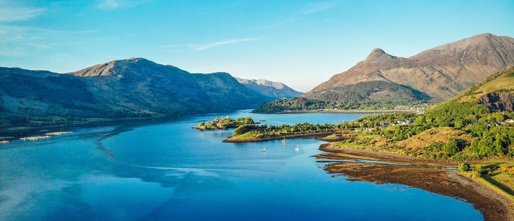 Glencoe Loch in Scotland