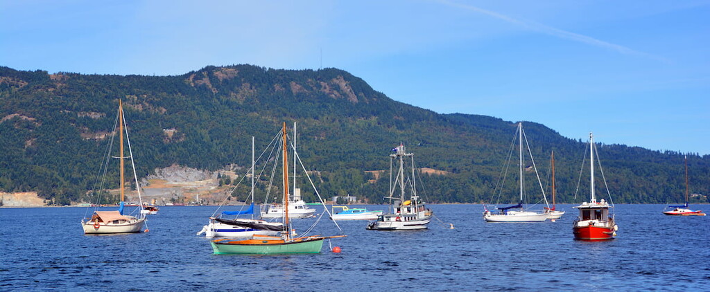 Brentwood Bay, Gowlland Range, British Columbia