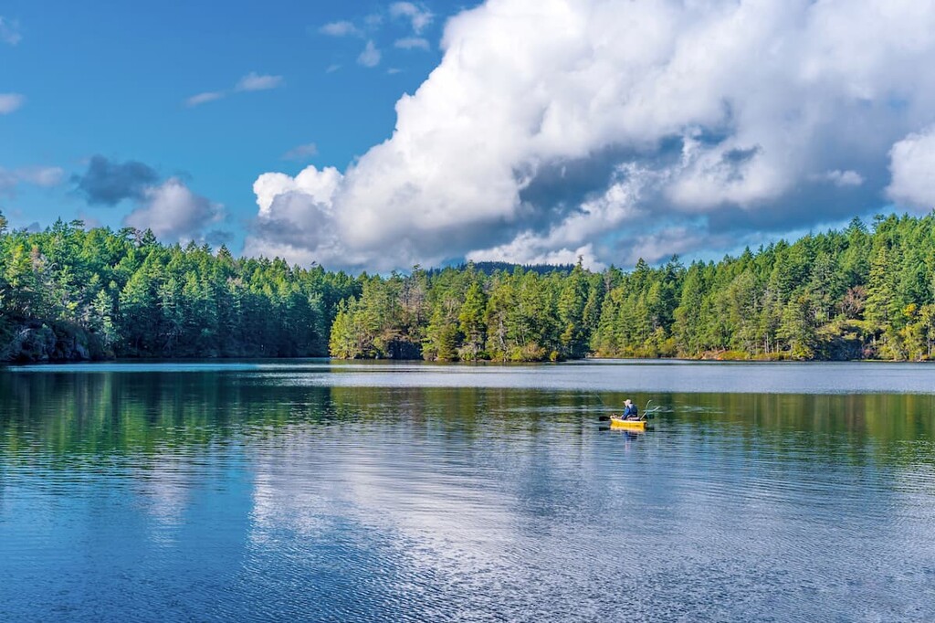 Thetis Lake, Gowlland Range, British Columbia