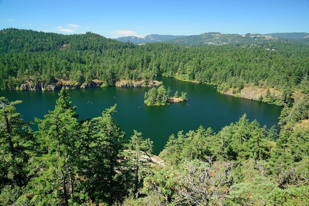Thetis Lake, greater Victoria, Gowlland Range, British Columbia