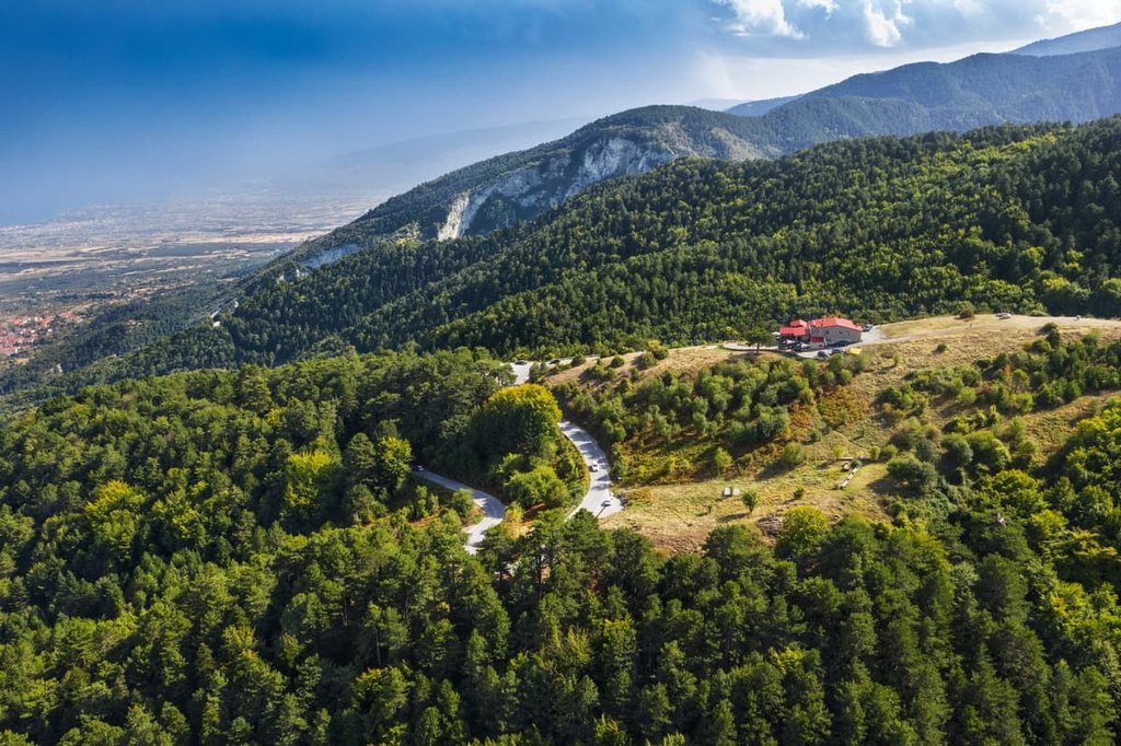 Mount Olympus. Stavros Refuge Shelter, Greece