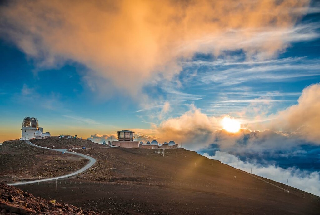 Haleakala Observatory. Hana Haleakala National Park, Maui