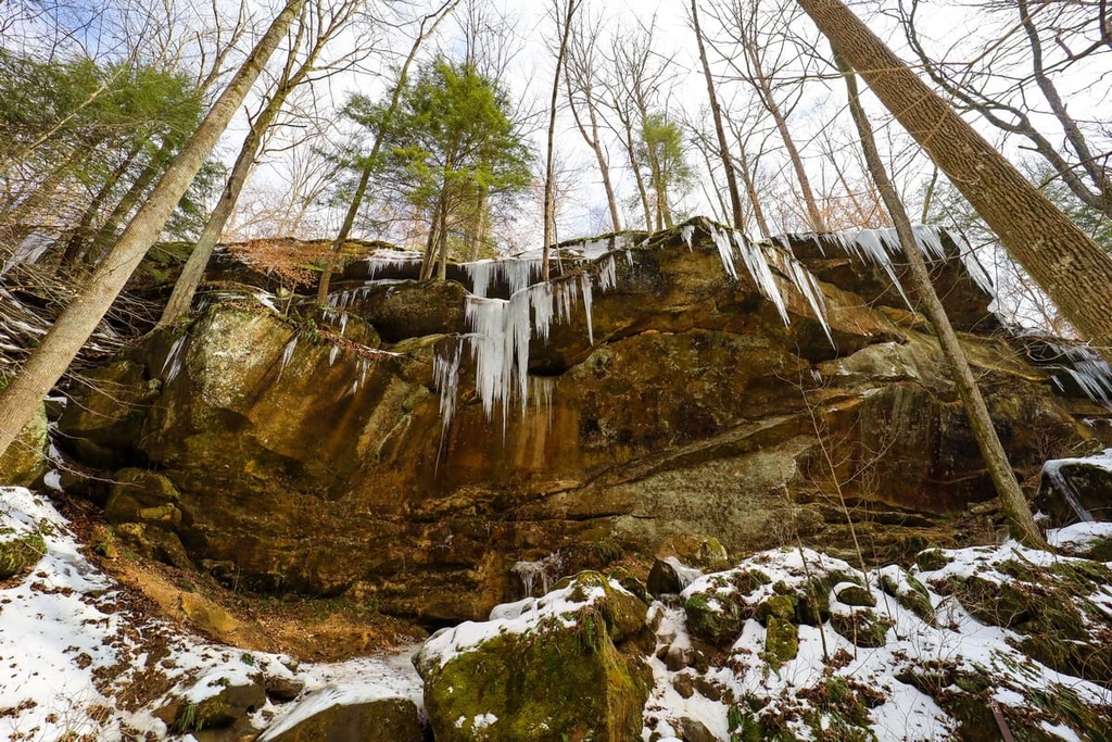 Hoosier national cheap forest waterfalls