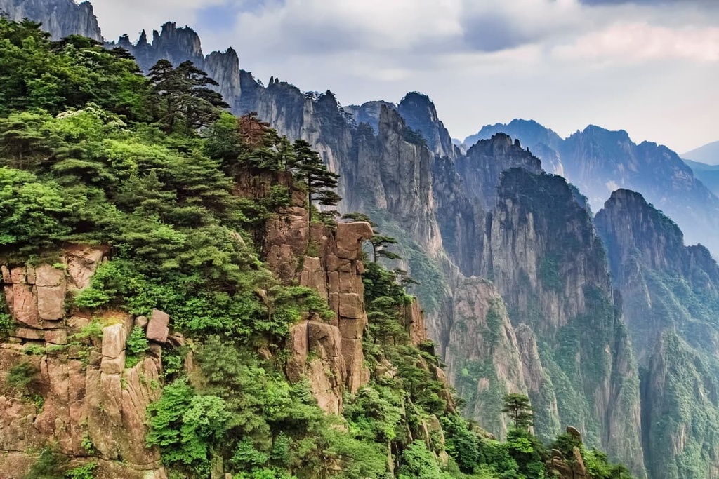 Xihai Canyon, Baiyun Zone, Huangshan National Scenic Area, China