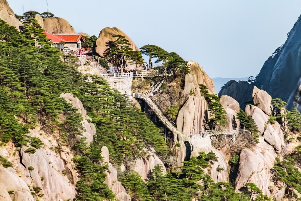 Yuping Zone, Huangshan National Scenic Area, China
