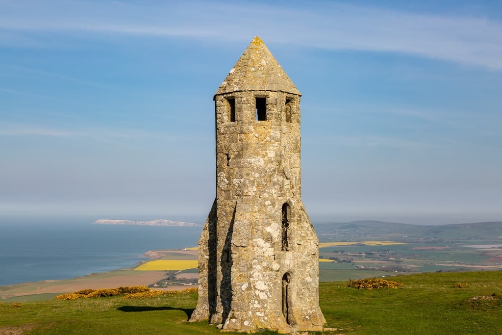 St Catherine's Down, Isle of Wight, England
