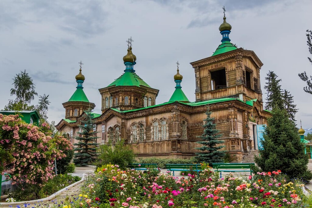 The Holy Trinity Cathedral, Karakol town Lake Issyk-Kul