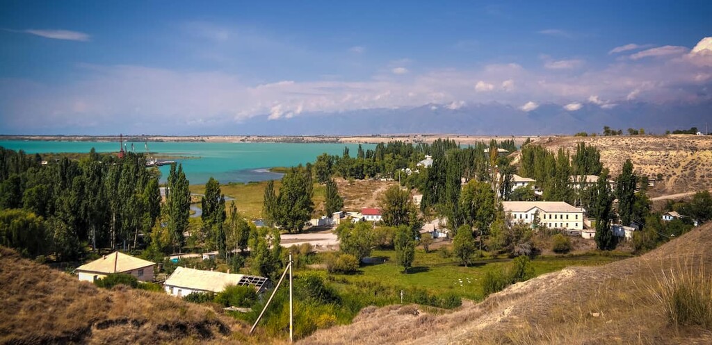 Karakol town Lake Issyk-Kul