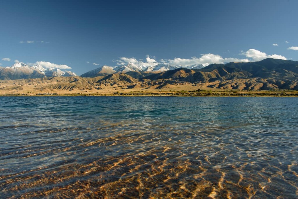 Lake, Issyk-Kul Region, Kyrgyzstan