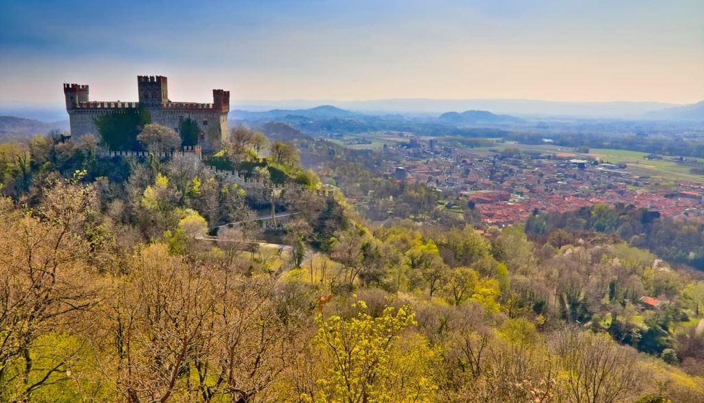 castle of Montalto Dora, Ivrea, Italy