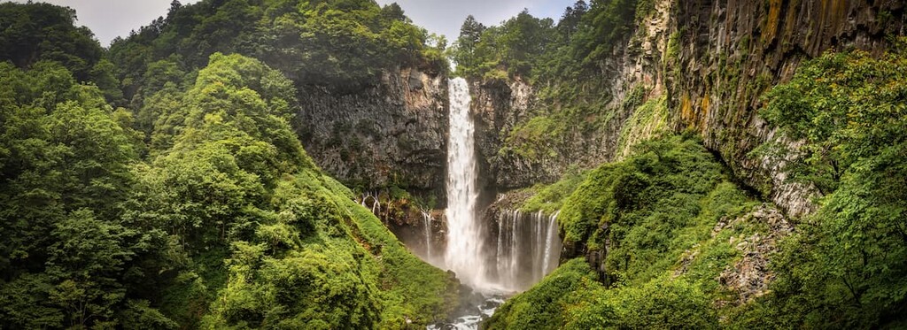 Kegon Falls in Nikkō National Park, Japan