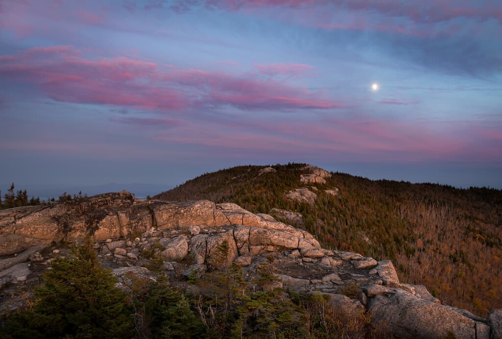 Moonrise, Jay Mountain Wilderness, New York