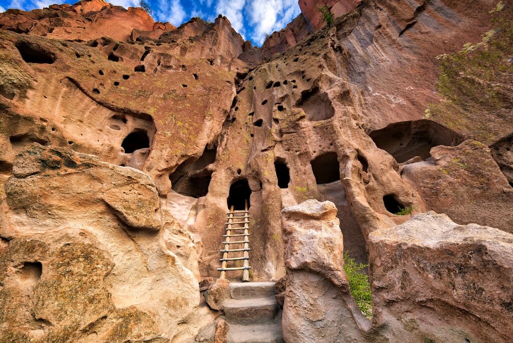 Cliff Dwellings, Jemez Mountains, New Mexico
