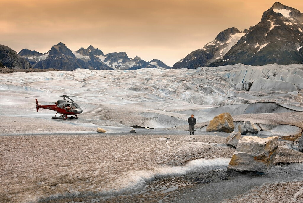 Mendenhall Glacier, Juneau, Coast Mountains