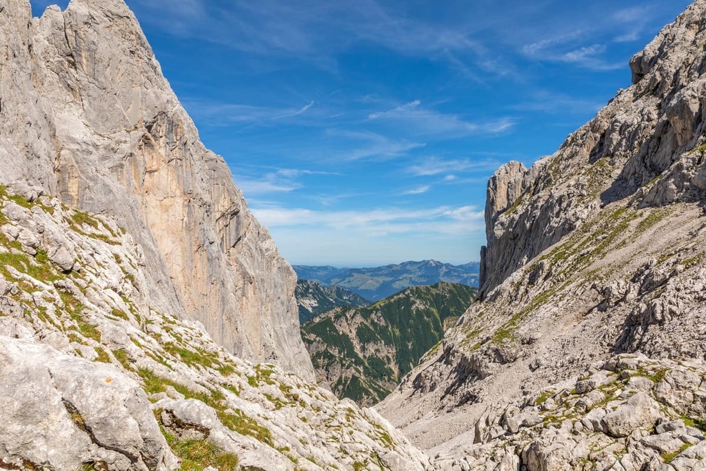 Ellmauer Tor, Kaisergebirge, Austria
