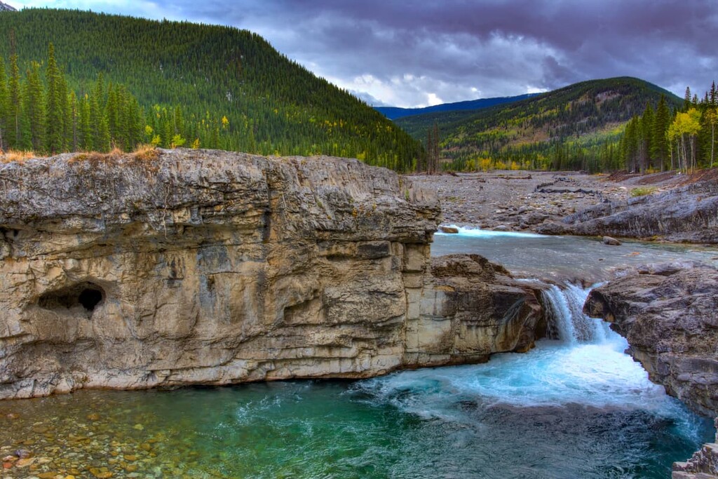 Elbow Falls, Kananaskis Country Public Land, Canada