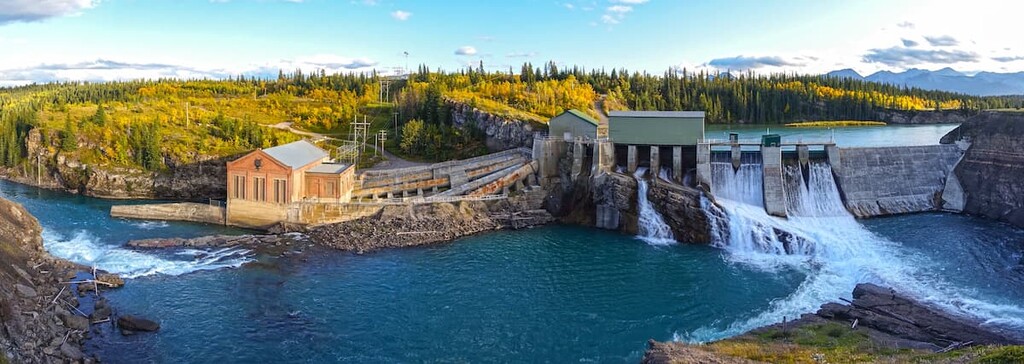 Horseshoe Falls Dam, Kananaskis Country Public Land, Canada