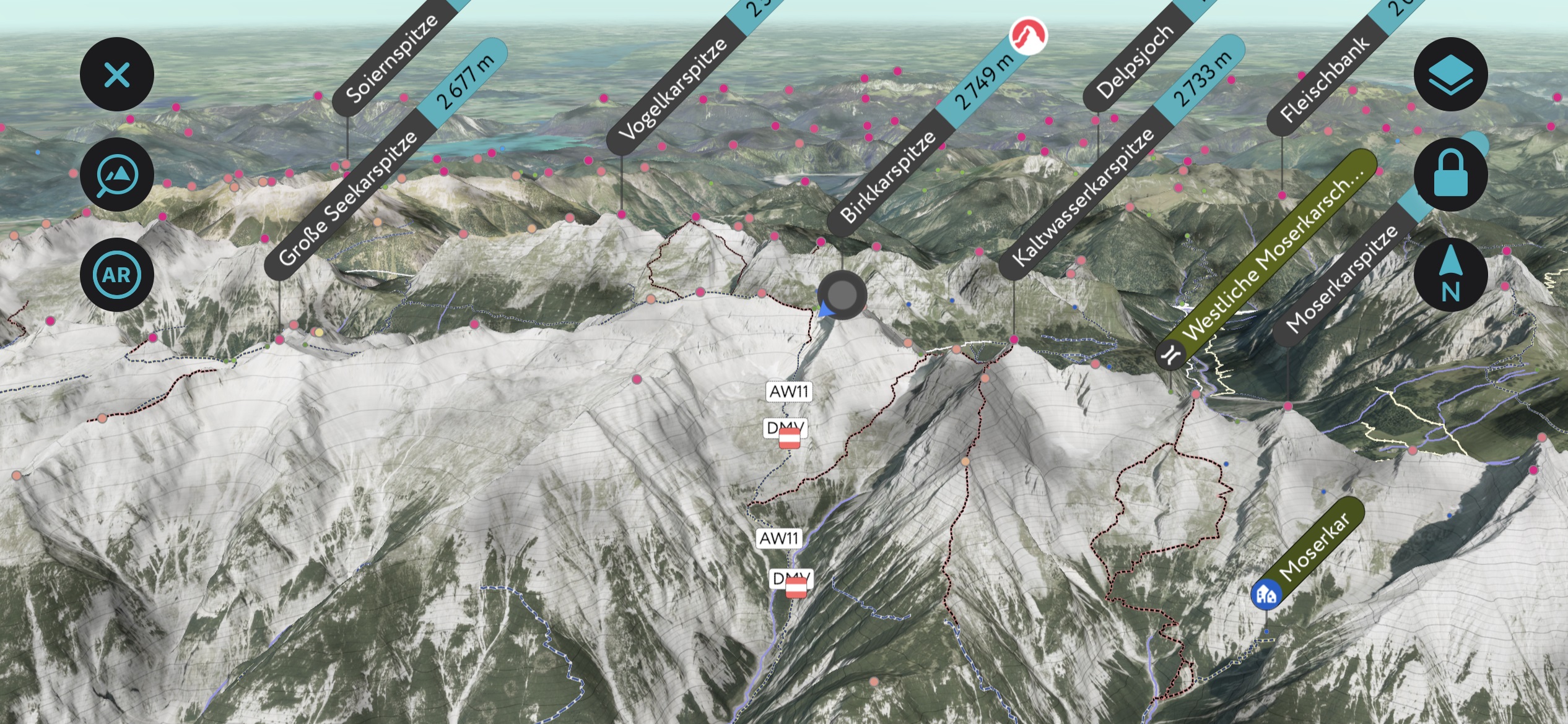 Birkkarspitze. Karwendel
