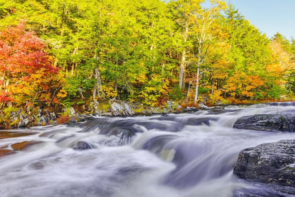 Mill Falls. Kejimkujik National Park and National Historic Site of Canada