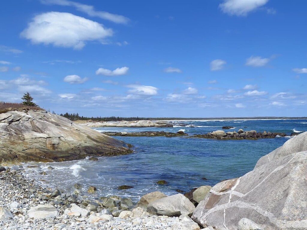 Beach. Kejimkujik National Park and National Historic Site of Canada