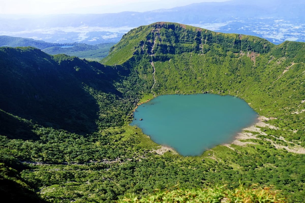 Karakuni and Onamiike Crater Lake, Kirishima-Kinkowan National Park, Japan