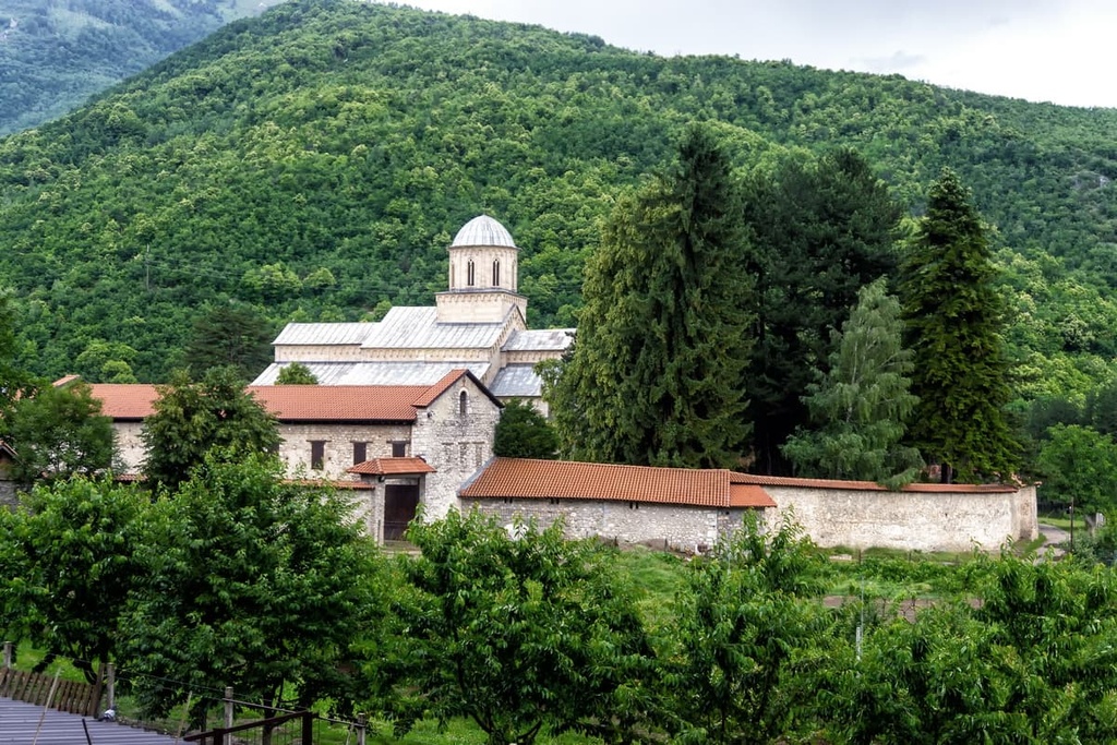 Monastery Visoki Decani , Republic of Kosovo
