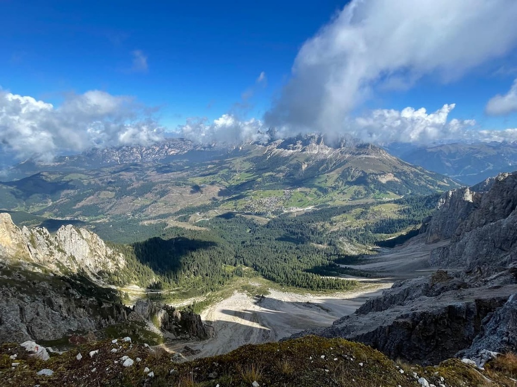 Forcella dei Campanili, Latemar, Dolomites, Italy