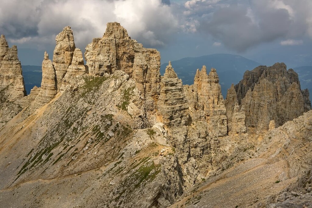 Latemar Towers, Latemar, Dolomites, Italy