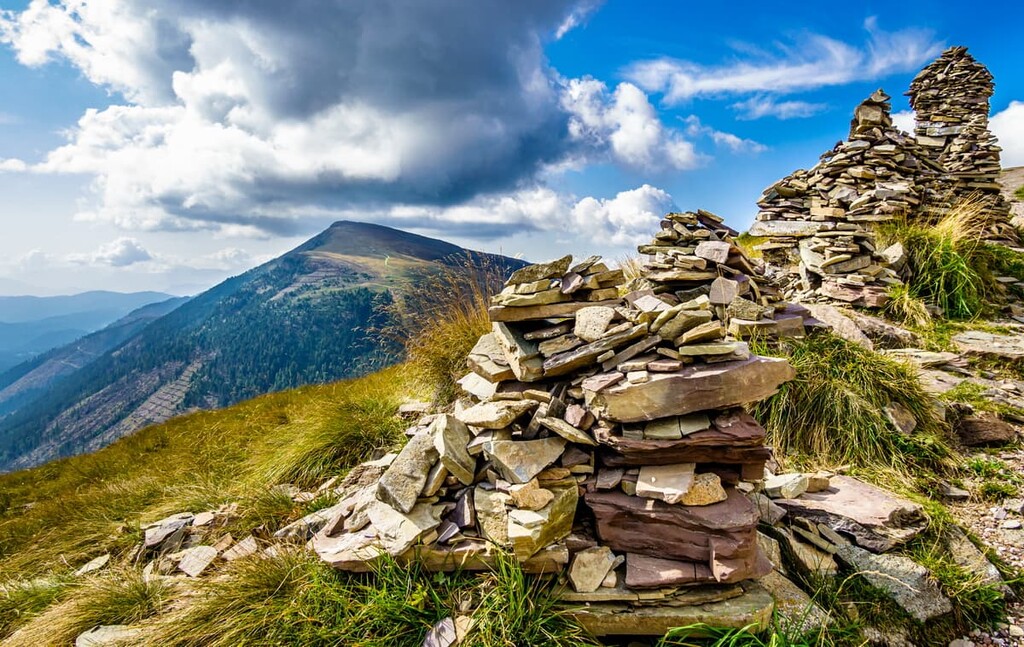 Latemar near Bozen, Dolomites, Italy