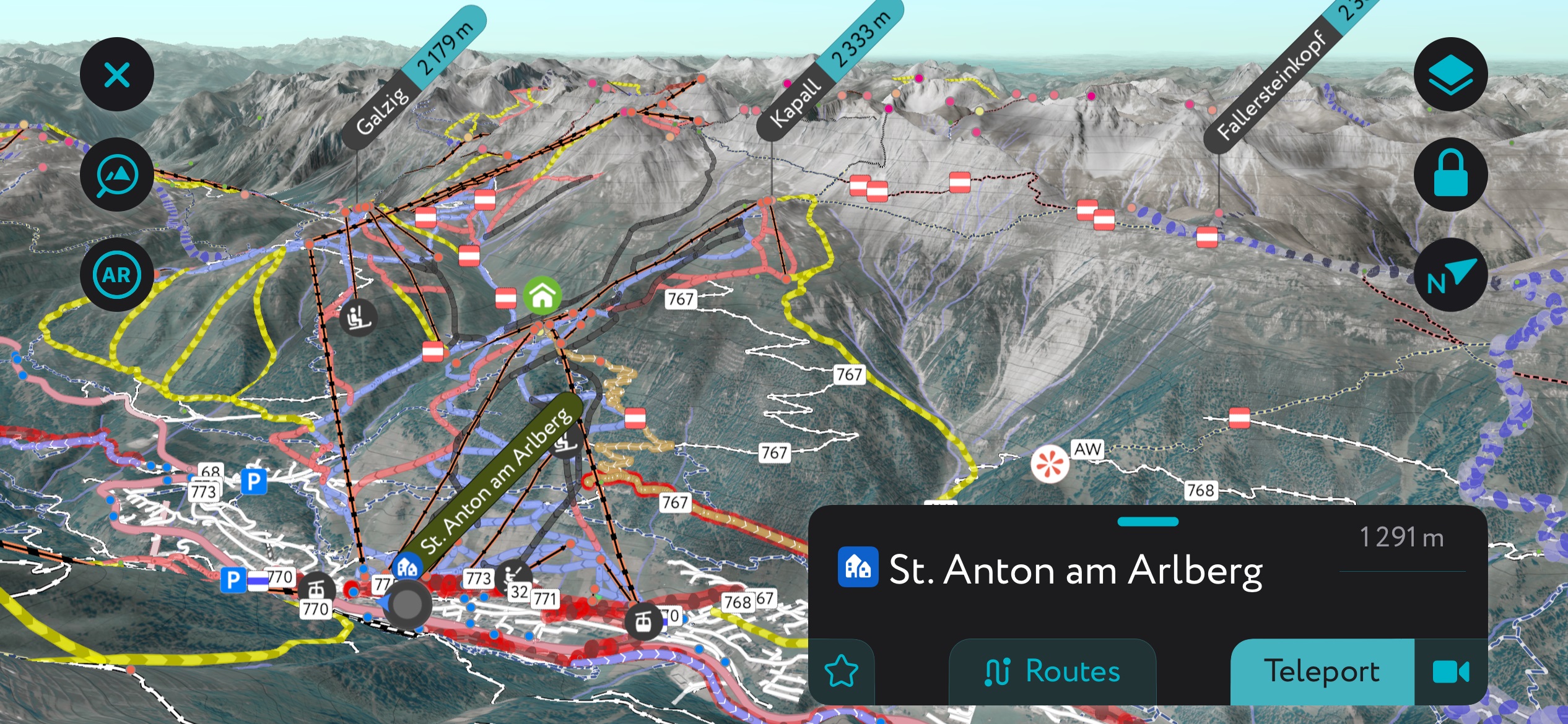 Lechtal Alps. PeakVisor