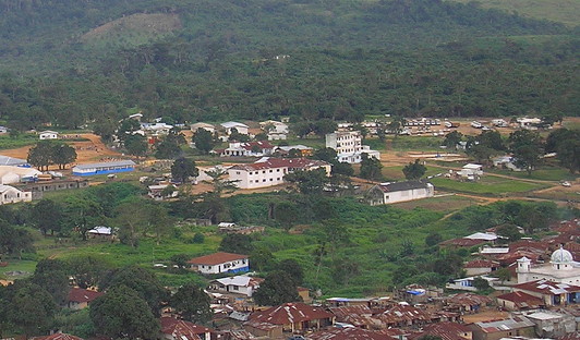 Voinjama, Liberia. Liberia Mountains