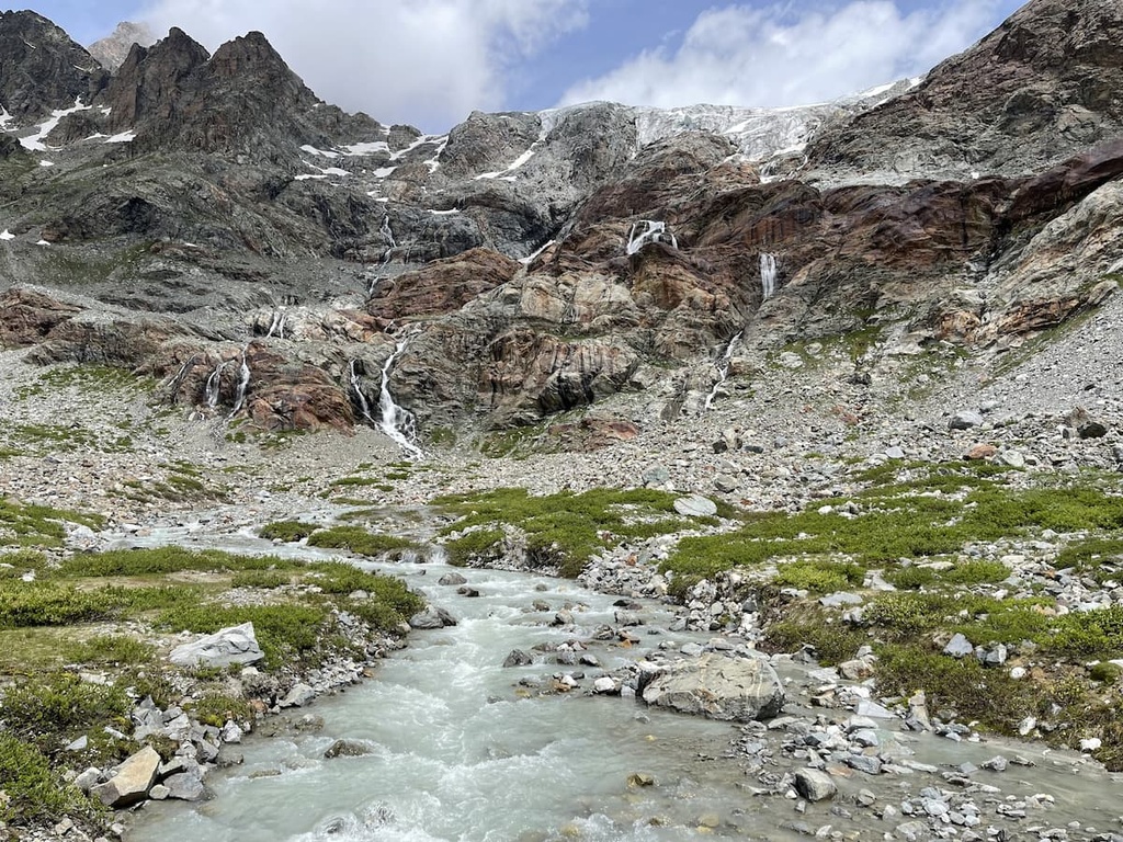 waterfall, Lombardy, Italy