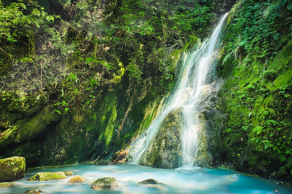 Waterfall, Lujiaokeng Ecological Reserve, Taiwan