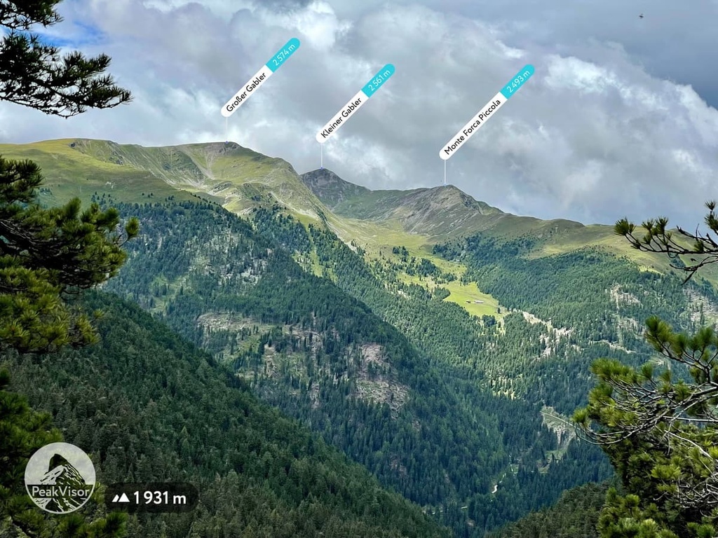 Großer Gabler, Lüsener Berge, Dolomites