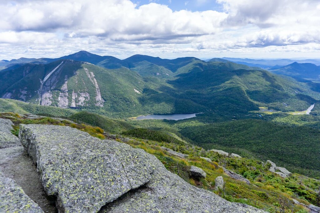 hiking Wright, Algonquin, MacIntyre Mountains, Adirondack