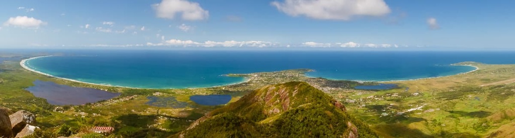 Aerial coast line, Madagascar