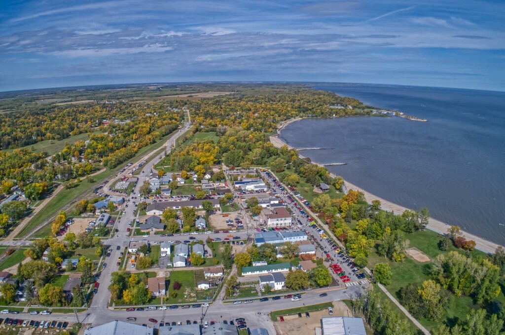 Winnipeg Beach, Lake Winnipeg, Manitoba, Canada 