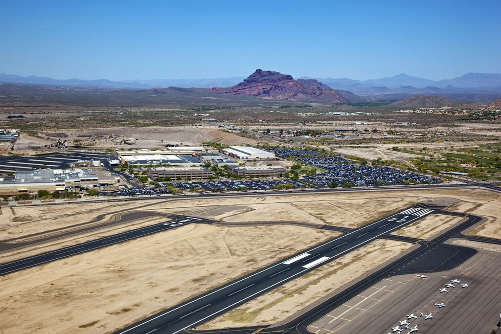 Falcon Field in Mesa, Mazatzal Wilderness, Arizona