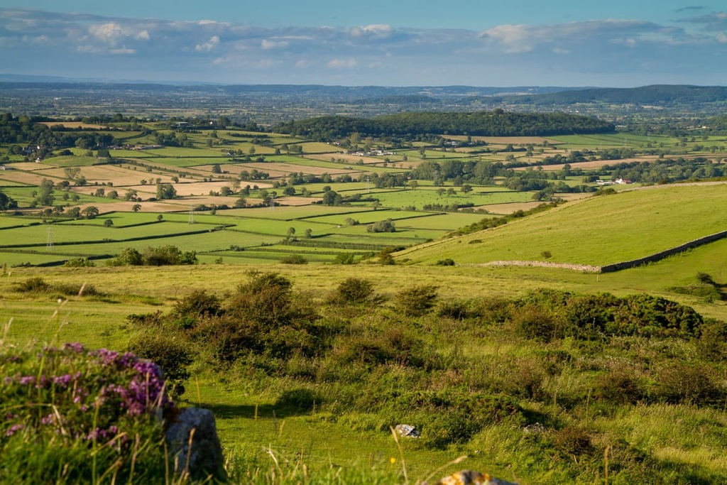 Crook Peak, Mendip Hills AONB, England