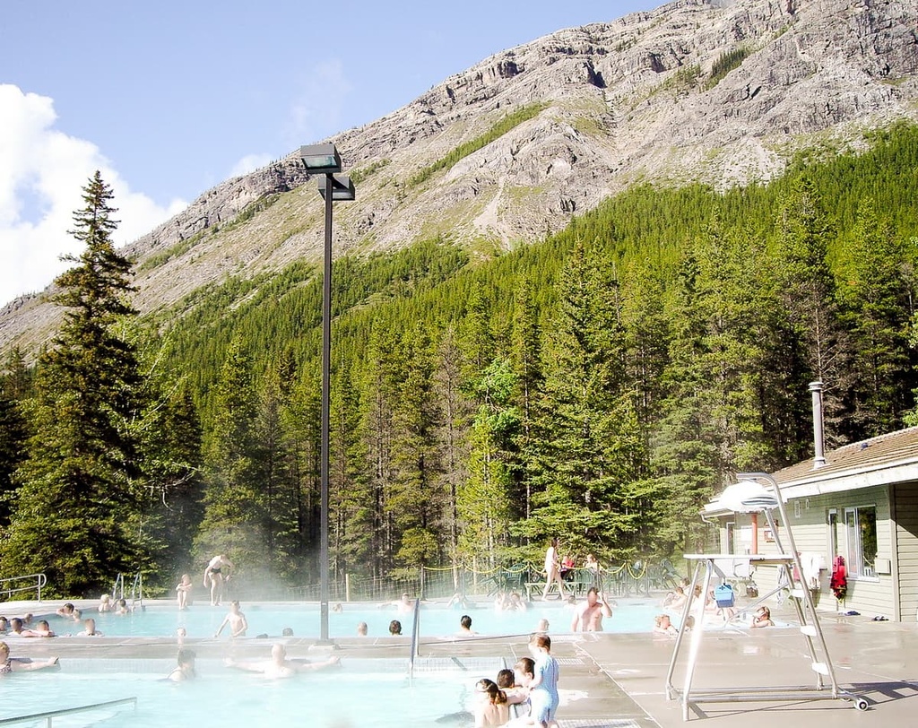 Miette Hot Springs, Miette Range, Alberta