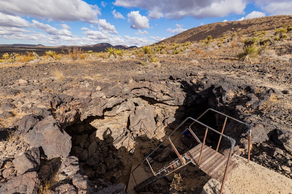 Lava Tube,  Mojave Wilderness, California