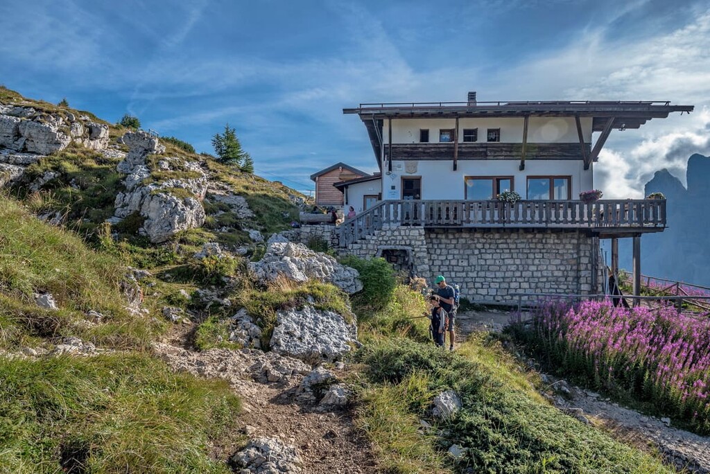 rifugio Tissi, Monte Civetta, Italy