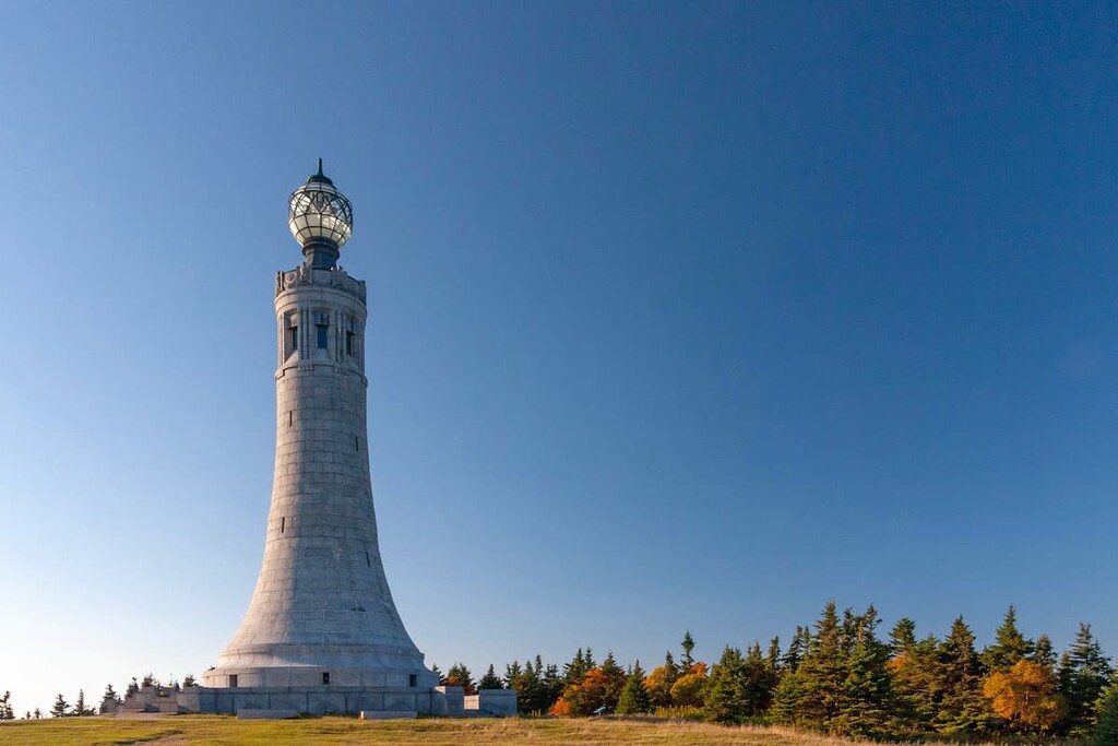 Massachusetts Veterans War Memorial Tower. Mount Greylock State Reservation, Massachusetts