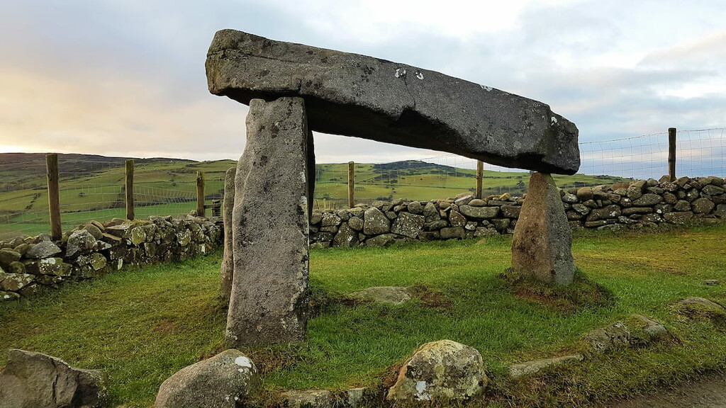 Legananny Dolmen, Slieve Croob, County Down, Northern Ireland