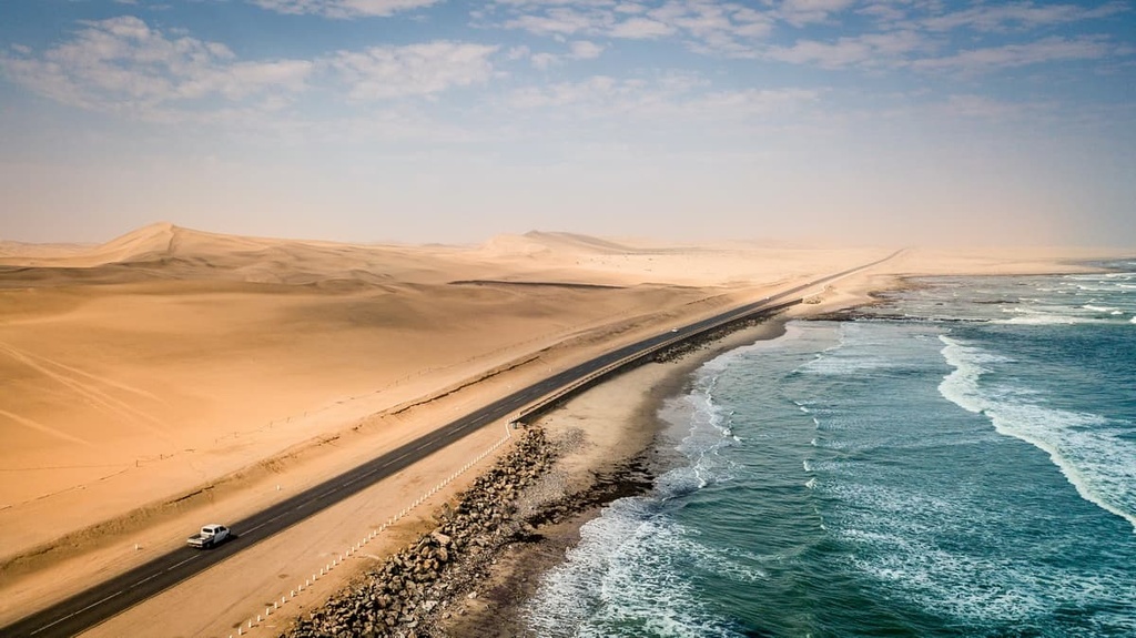 Coast road, Namibia